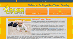 Desktop Screenshot of carpetcleaningmelbournefl.com